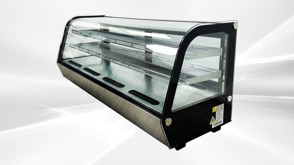 Cooler Depot 60 inches Black Refrigerated Countertop Display Case New NSF ETL Certified