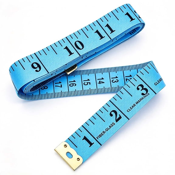 60 inch Soft Measuring Tape for Body, Double-Sided Flexible Sewing Tape with Inches and Centimeters, PVC Tailor Ruler for Waist Measurement, Clothes Knitting and Home Craft