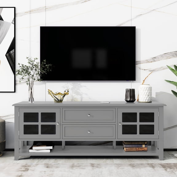 60-inch TV Stand with Sturdy Structure / Support Heavy TVs