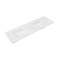 thumbnail image 1 of 60 inch Vanity Top Bathroom Sink with 3 Holes, 1 of 9