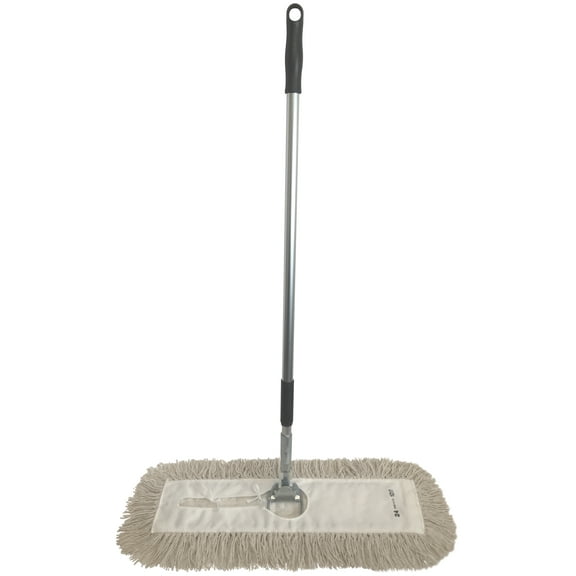 60 inch White Industrial Closed Loop Dust Mop Kit