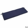 thumbnail image 1 of 60-inch by 19-inch Spun Polyester Bench Cushion - Azul, 1 of 5