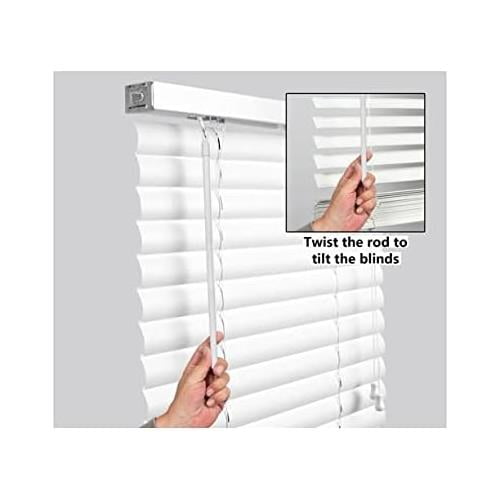 60 inch long window mini blind tilt wand rod - venetian blind clear ...