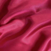 60 inches Wide - by The Yard - Charmeuse Bridal Satin Fabric for Wedding, Apparel, Crafts, Decor, Costumes Fuchsia, 5 Yards