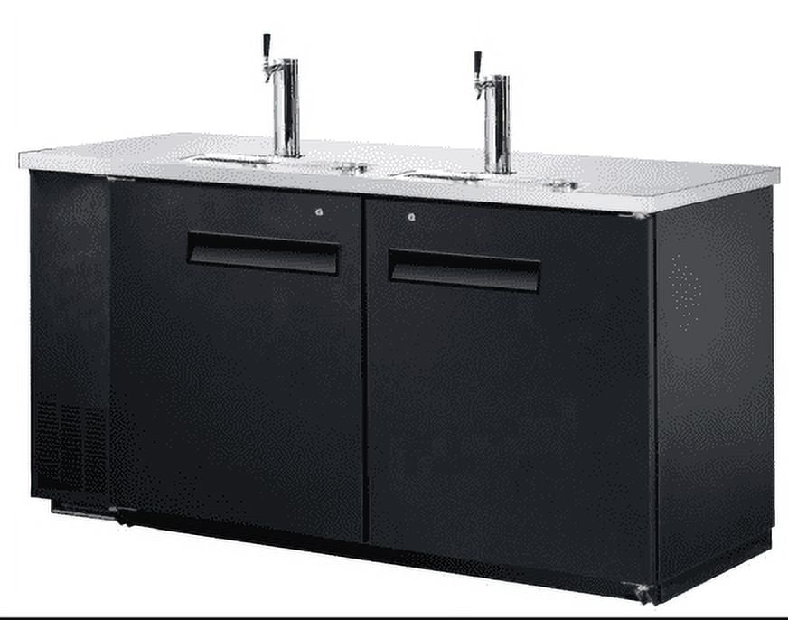 60 ins Kegerator Commercial Beer dispenser 2 tower 4 tap