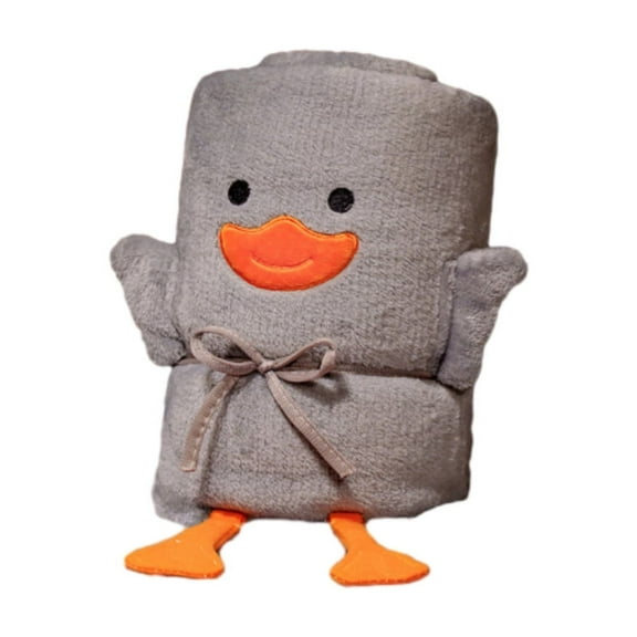 Anckoeil Pillow Blanket Soft Plush Warm Blanket Bed Sofa Blanket Comfortable Machine Washable Plush Comfortable Blanket Can Be Used In The Office and Living Room