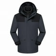 thumbnail image 1 of Up to 60% off!Winter Warm Windproof Jackets for Womens Plus Size Men And Women Couple Style Sprinting Suit Three In One Or Two Outdoor Ski Riding Suit Hooded Warm Coat, 1 of 5