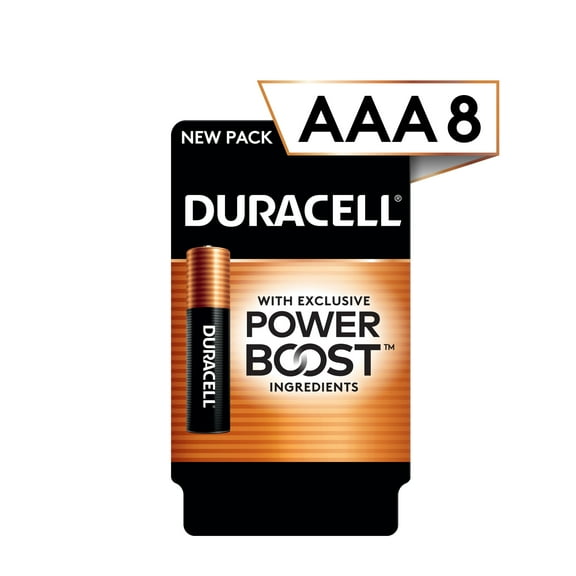 (60 pack) Duracell PowerBoost AAA Batteries, 8 Pack