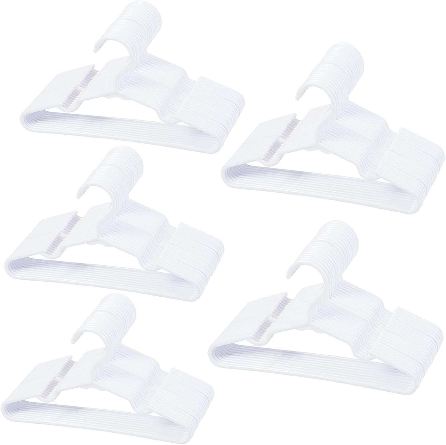 60 pcs Black Baby Nursery Closet Hangers,Non-Slip Laundry Infant Pant Hanger for Newborn Clothes,Ultra-Thin Child Coat Hanger for Girl Boy Toddler Kids