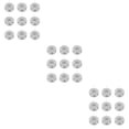 thumbnail image 1 of 60 pcs  Ear Studs Stainless Steel Simple Ear Studs Earring for Woman (Silver Disc Outer Diameter 12mm, Needle 11mm Long, 10mm Inside Diameter), 1 of 6