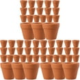 thumbnail image 1 of 60 pcs Small Red Ceramic Flower Pot Terracotta Pot Clay Ceramic Pottery Planter, 1 of 7
