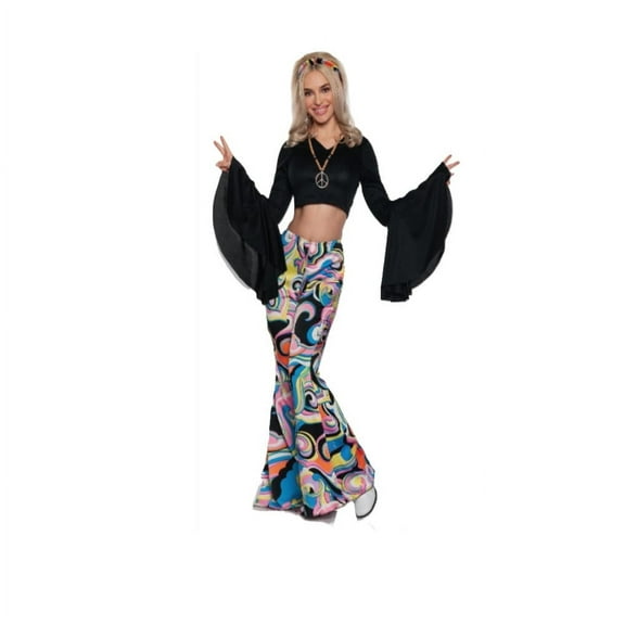 60's Hot Pants - 3 Pieces - Hippie - Disco - Costume - Adult - Medium