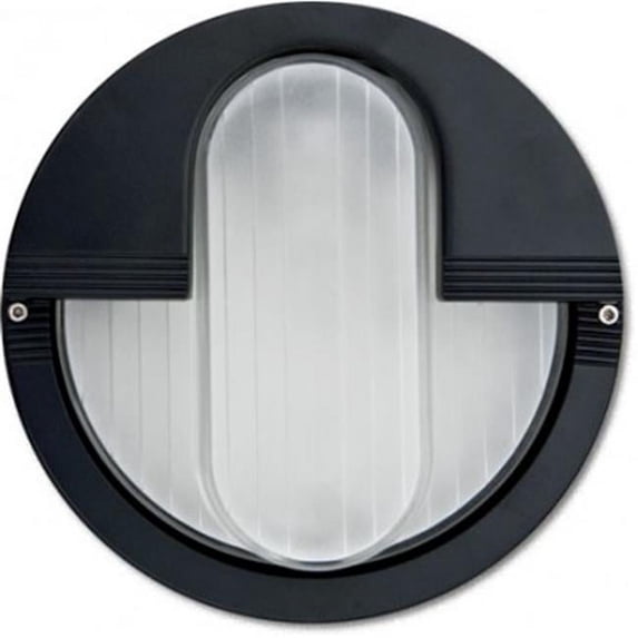 60 watt Surface Mount Wall Fixture, Black - 120V