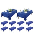 thumbnail image 1 of 60"x 126" Rectangle Polyester Tablecloth Royal Blue- 1pc. for Home décor, Weddings, Party events, or Restaurants., 1 of 7