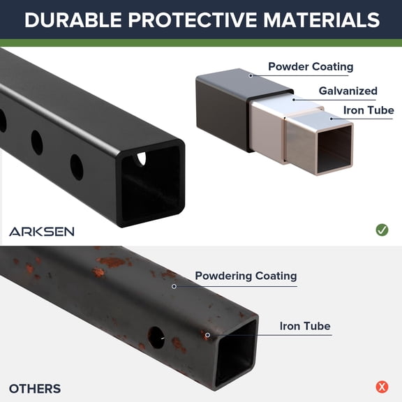 60 x 23 x 5.5 Inch SUV Truck Cargo Carrier, 500 Lbs Capacity Folding Hitch Luggage Basket, Heavy Duty Steel Mesh Storage for Camping Travel, Black