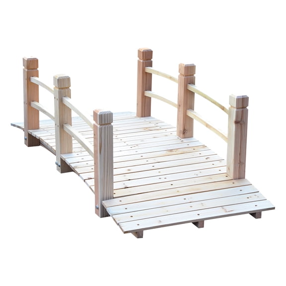 60" x 26.5" x 19" Size - Stable and Decorative - Backyard Garden - Adds Rustic Touch