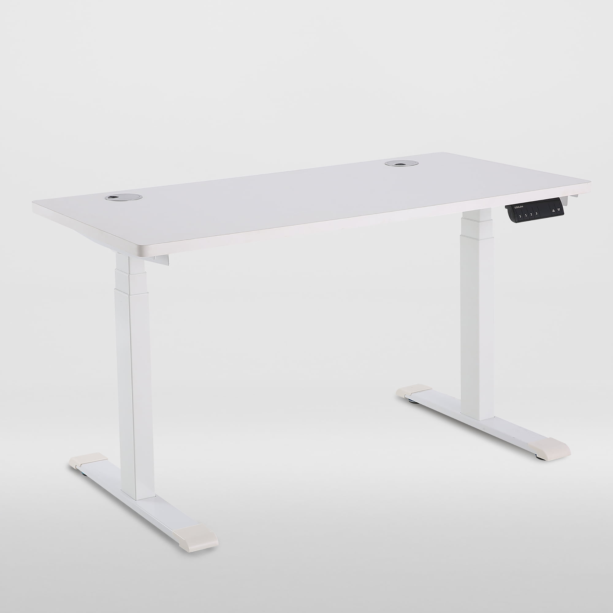 White Stainless Steel Study Table Stand, Size: 200 X 100 X 300 mm