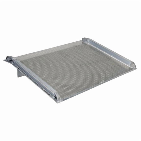 60 x 66 in. Aluminum Truck Dockboard - 12000 lbs