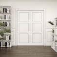 thumbnail image 1 of 60" x 80" (2 Sets of 30") 5 Paneled Prefinished Sliding Closet Door Solid Interior Panel Pocket Door With Soft Close, 1 of 9
