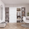 thumbnail image 1 of 60" x 80" 5-Lite Space-Saving Pantry Closet Sliding Doors With Hardware & Need Assembled, 1 of 7
