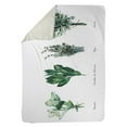 thumbnail image 1 of 60 x 80 in. Fines Herbes-Sherpa Fleece Blanket, 1 of 1