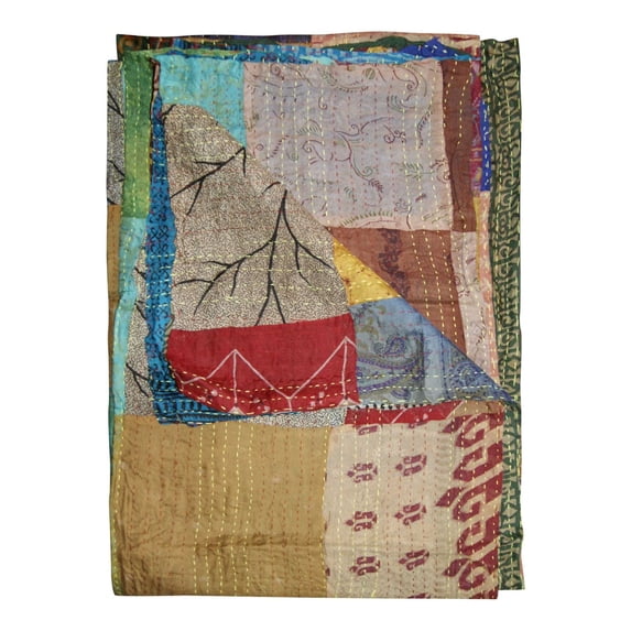 60" x 90" Silk Multicolor Throws