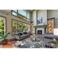 thumbnail image 1 of 60 x 90 in. Grey Polypropylene Rug, 1 of 1