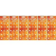 60 x AG10 Alkaline Button Cell LOOPACELL Watch Batteries