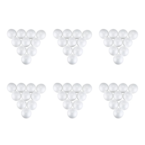 60 x  Modelling Craft Polystyrene Foam Ball Sphere 10cm---White