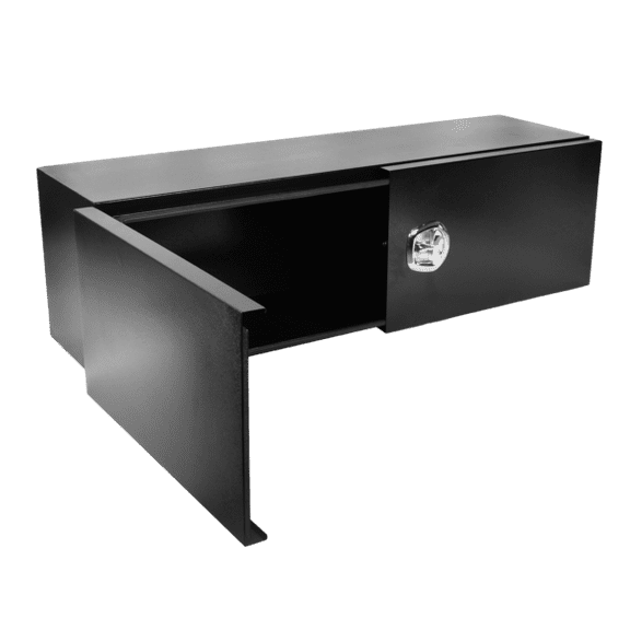 60"x18"x18" Steel Truck Bed Tool Box Underbody Storage w/ Barn Door+Key