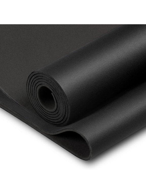 60"x35" Black Flat Knit Headliner Fabric with Foam Backing Material, Upholstery Replacement for Car Marine RV Interior Liner