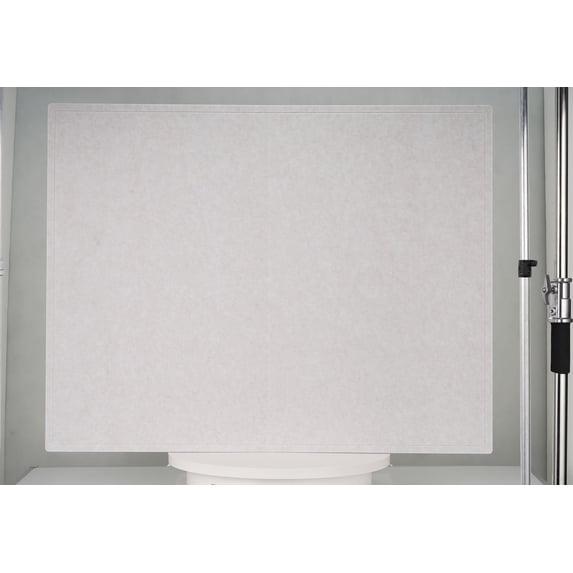 DOLLAR BOSS 60"x36" White Large Bulletin Board Decorative Foldable Felt Pin Board Photo Display Board for Wall Cork Boards DIY Vision Board with Self-Adhesive Tape Home School Office Decor