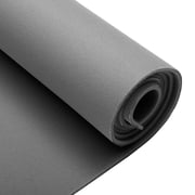 60x60 Gray Flat Knit Headliner Fabric with Foam Backing Material, Upholstery Replacement for Car Marine RV Interior Liner
