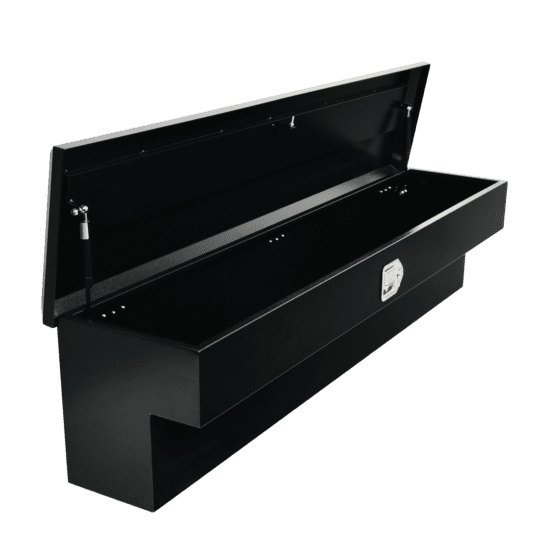 60"x8"x14" Steel Side Tool Box for Truck Pickup Trailer Storage Bed w/Lock