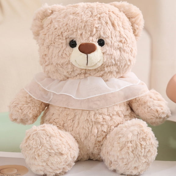 zdtodz 14inch Teddy Bear Stuffed Animal Doll Toys, Soft Stuffed Bear Plushie Toys, Birthday Christmas Valentine's Day Gifts for Kid Boys Girls
