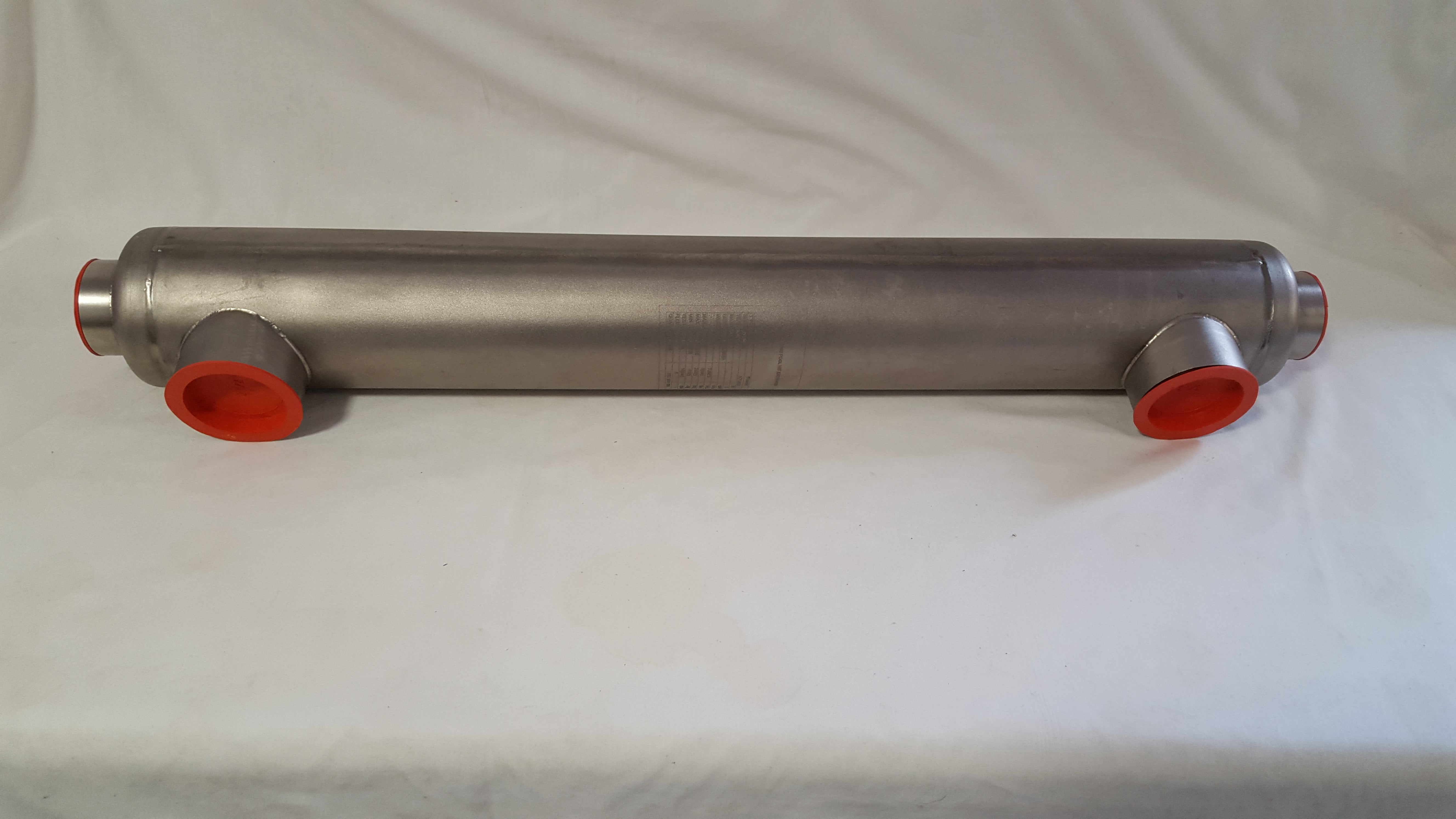 600,000 BTU Stainless Stell Tube and Shell Heat Exchanger for Pools/Spas  ss