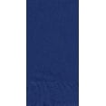 thumbnail image 1 of 600 -  (12 Pks of 50) 2 Ply Plain Solid Colors Dinner Hand Towel Napkins Paper - Navy Blue, 1 of 1