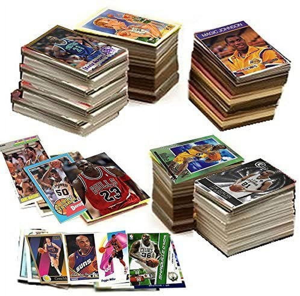 600 Basketball Trading Cards from Brands like Topps, Hoops, Skybox and