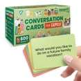 600 Conversation Cards for Families Fun Conversation Starters Card