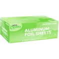 thumbnail image 1 of [600 Count] Pre Cut Pop Up Premium Silver Aluminum Foil Sheets, 9 x 10.75 inch - For Restaurants, Lunch, Takeout, To Go, Lunch bag, Sandwich, Catering, Kitchen, Grill, Stove, Baking, Disposable, 1 of 7
