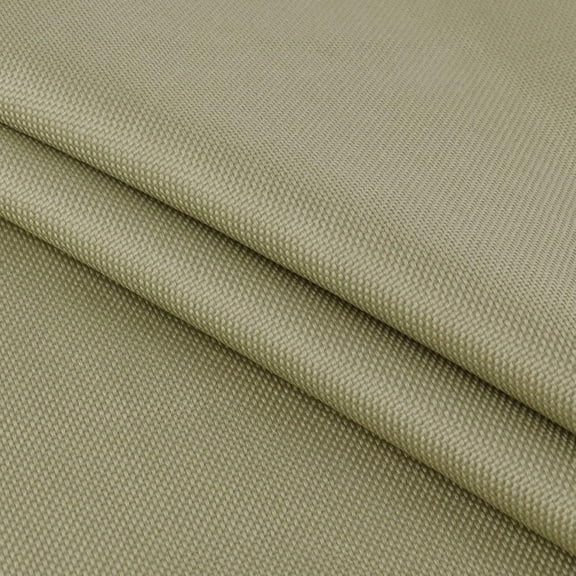 600 Denier Canvas Fabric Soft Polyester Material PVC Backing Premium Upholstery, 24"x 60", Khaki