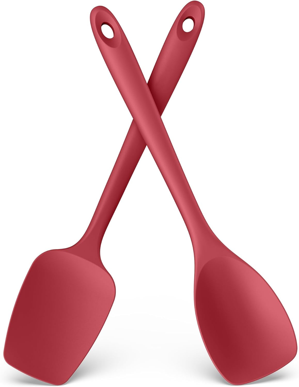 600ºF Heat Resistat Silicone Spoons: U-Taste Flexible Baking Spoon ...
