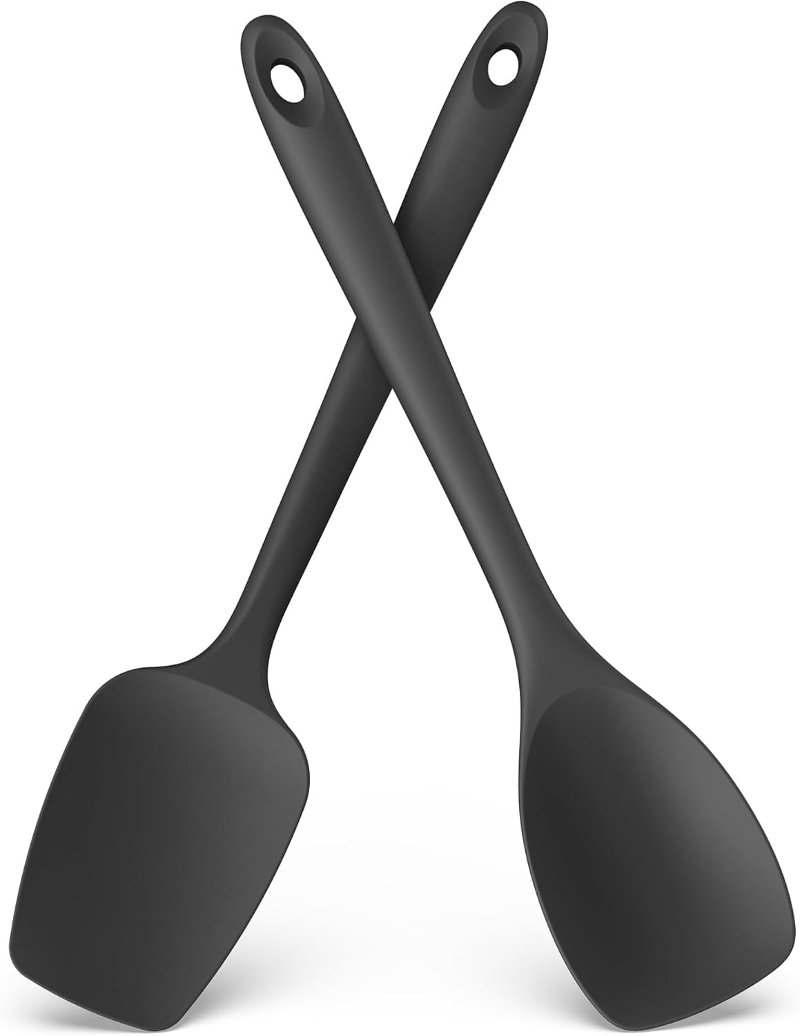 U-Taste Heat-Resistant Silicone Spoons, Spoon Spatula & Cooking Scoop ...