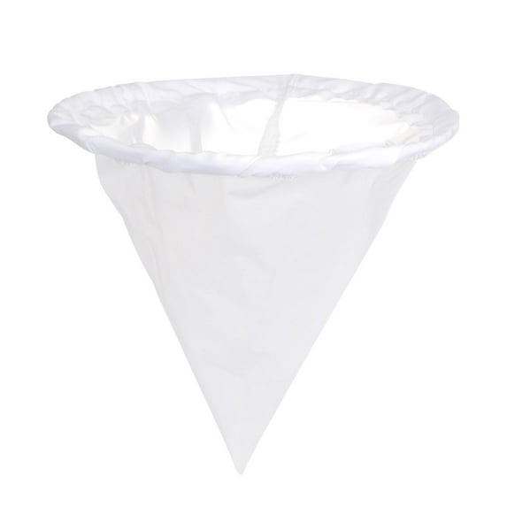 600 Mesh Paint Filter Bag, 7.9" Dia Cone Shape Nylon Strainer for Filtering Paint, Gasoline, Fuel, Ink