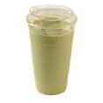 thumbnail image 1 of [600 PACK] 20 oz Cups | Iced Coffee Go Cups and Sip Through Lids | Cold Smoothie | Plastic Cups with Sip Through Lids | Clear Plastic Disposable Pet Cups | Ideal for Parfait, Juice, Soda, Party Cups, 1 of 6