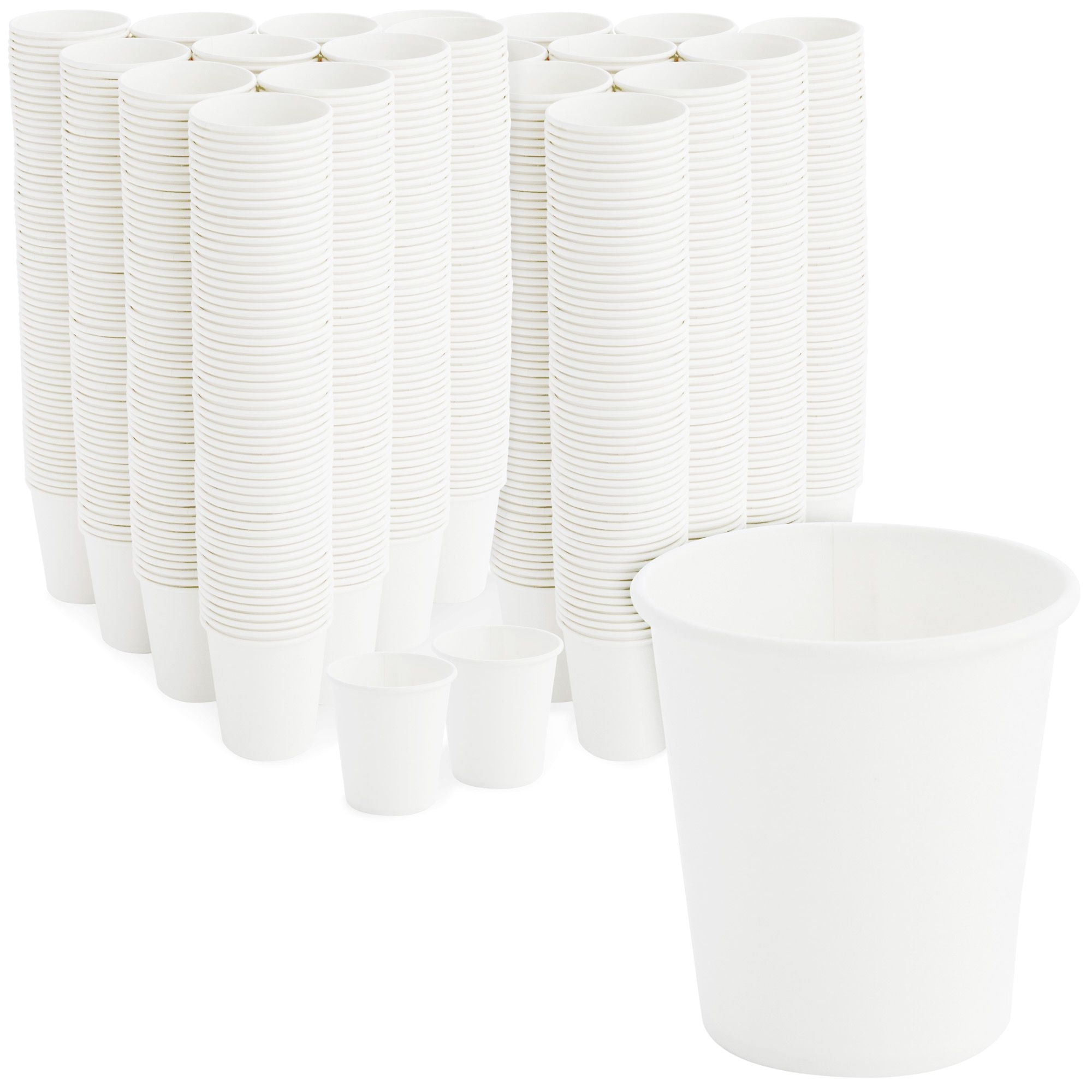 Comfy Package Small Paper Cups 3 Oz Blue Disposable Cups for Espresso,  Medicine, 300-Pack