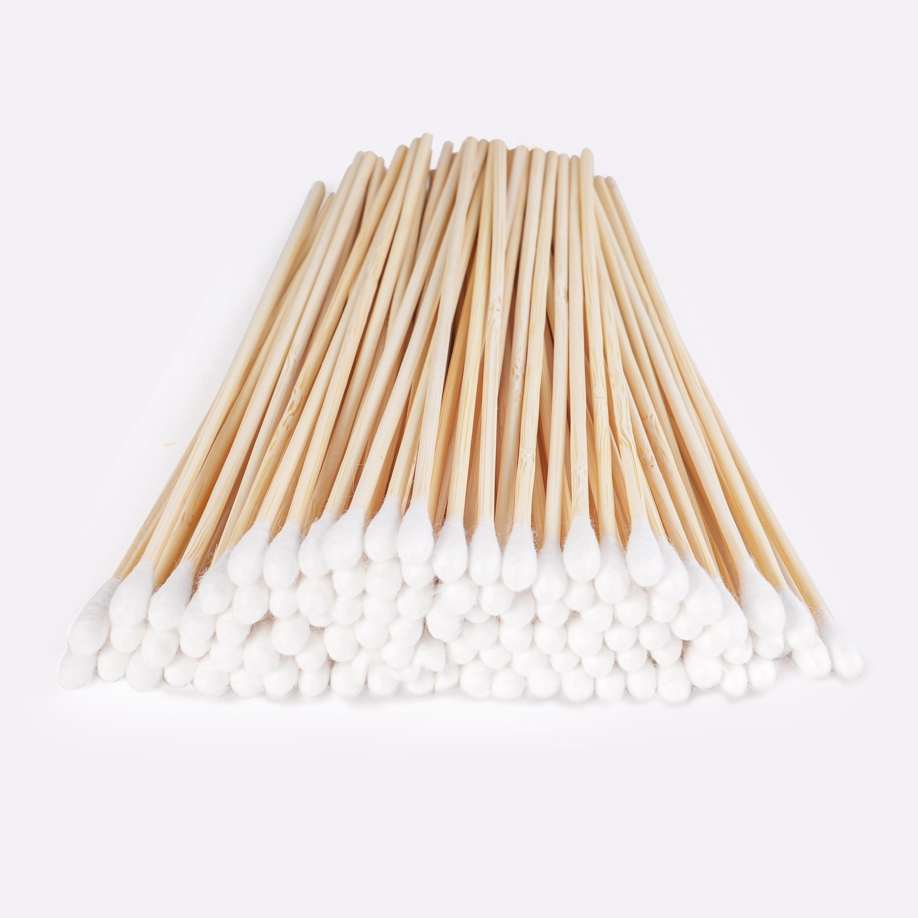 600 Pcs 6 Inch Long Cotton Swabs with Wood Handle, Highly Absorbent