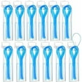 thumbnail image 1 of 600 Pcs Dental Floss Threader for Bridges, Braces, and Implants Dental Threader, Multifunctional Nylon Loop Design for Your Teeth, Pack of 12(Blue), 1 of 6