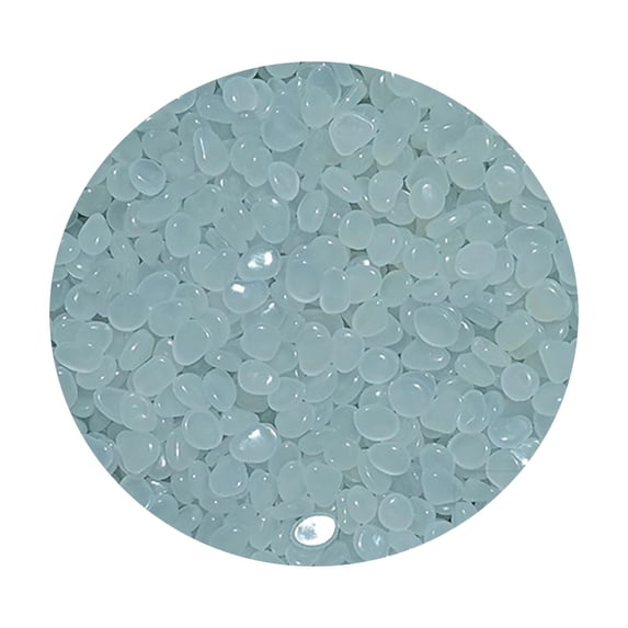 600 Pcs Glow in The Dark Rocks, Glow Stones Glowing in The Dark Pebbles Outdoor Decor Fish Tank Gravel Rocks Decoration