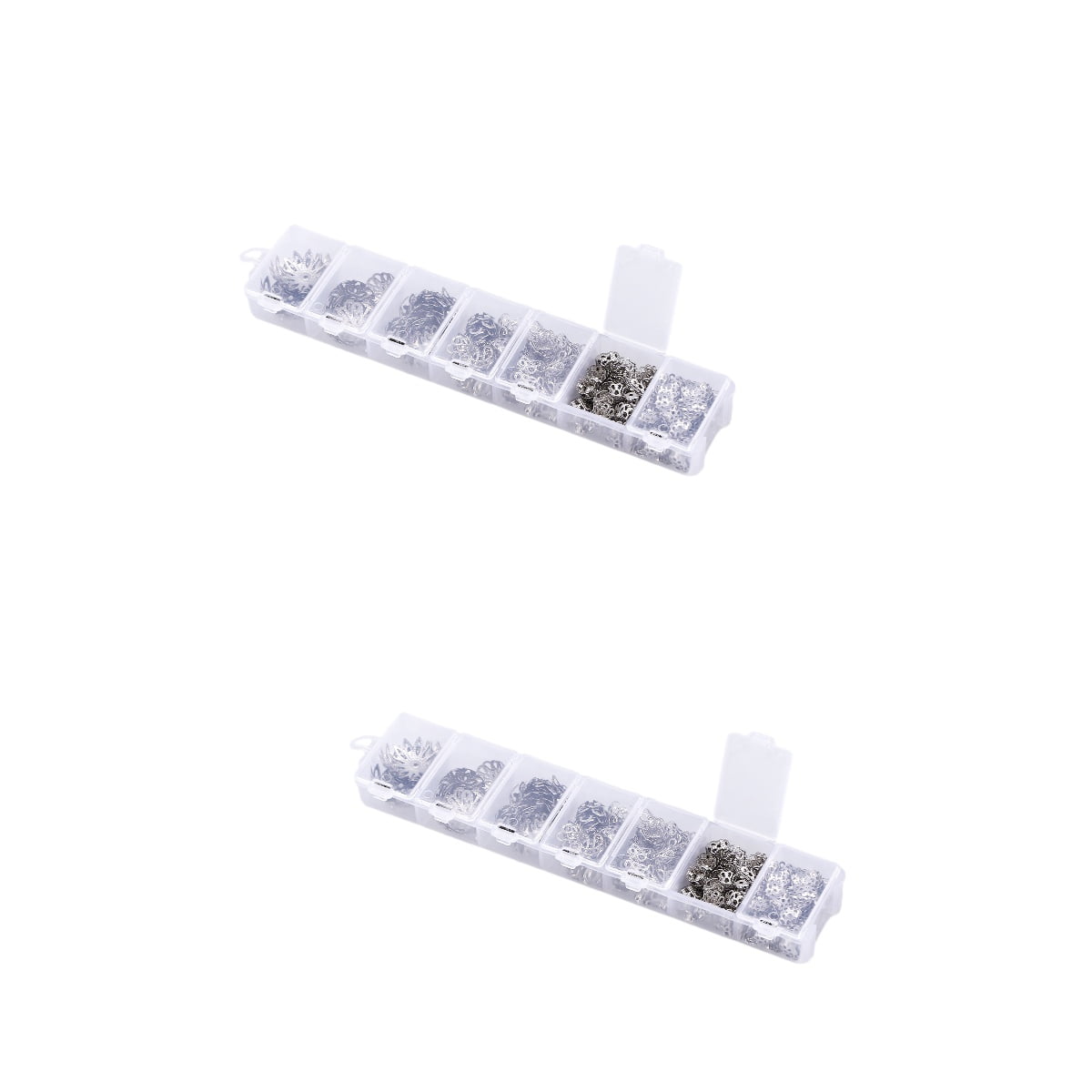 600 Pcs Jewelry Findings Jewelry Making End Caps Jewelry Bead Caps